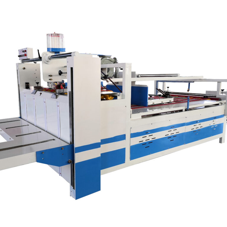 Energy Saving Semi-Automatic Taiwan Motor Carton Machinery Corrugated Box Board Folder Gluer Machine folder gluer machine