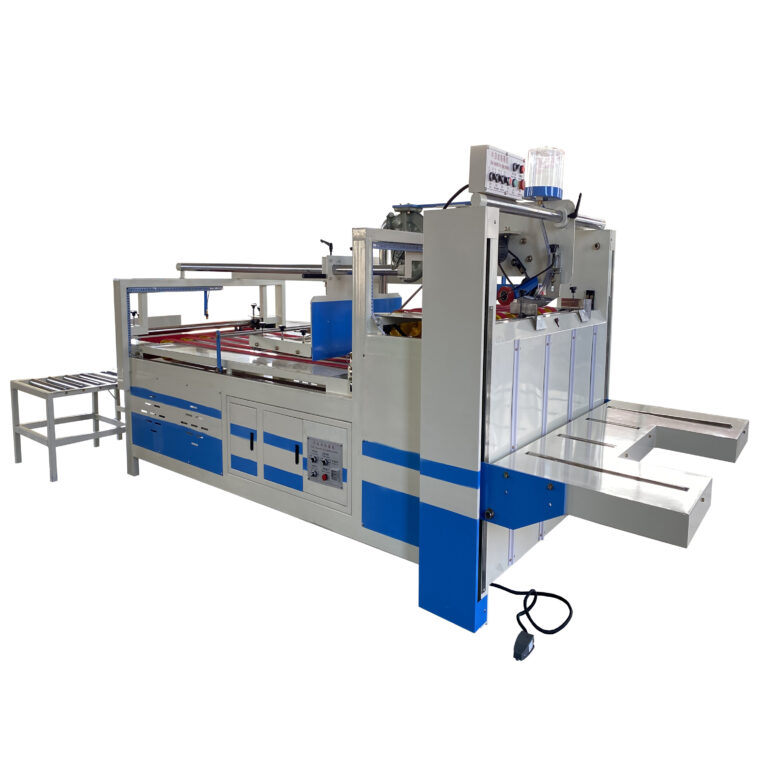 Semi automatic box folder gluer machine/Carton box gluing machine folder gluer machine