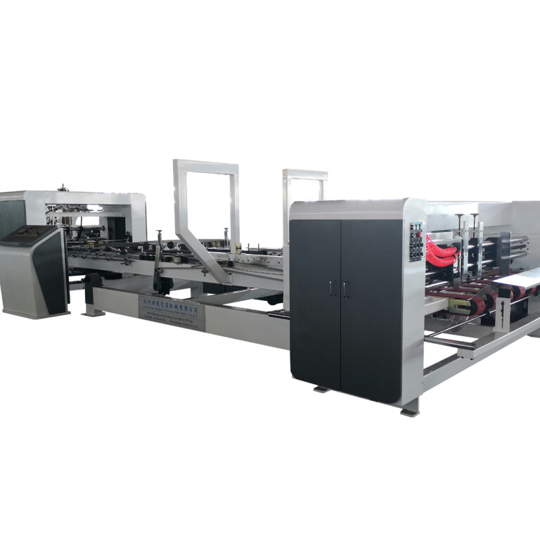 High speed Corrugated box Making Machine Folder gluer machine China pizza box making machine folder gluer machine