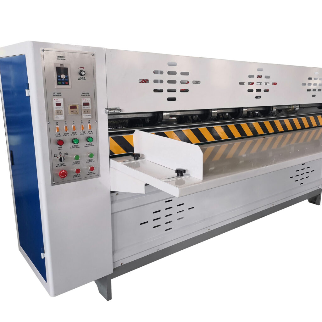 Corrugated cardboard Box Slitter Scorer Thin Blade Slitter Machine thin blade slitter scorer machine