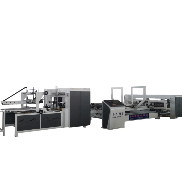 pizza box making machine automatic corrugated box folder gluer making machine folder gluer machine