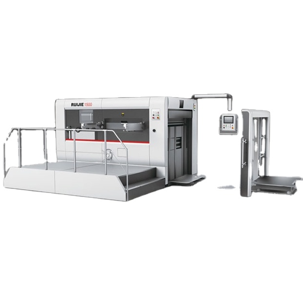 High level Full automatic die cutting & creasing machine Flatbed die-cutting and creasing machine