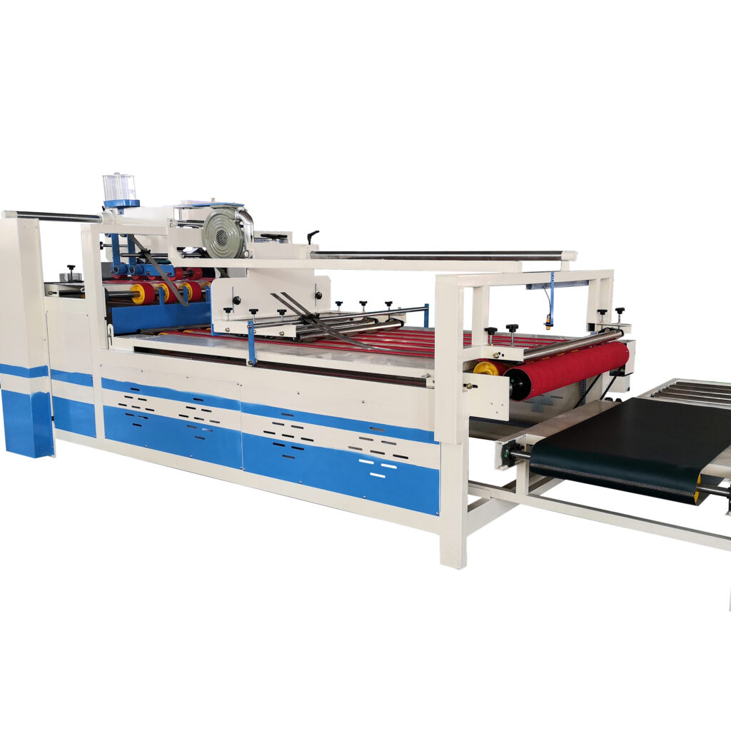 2600 price of carton box packing machine flexo folder gluer machine for carton box making folder gluer machine