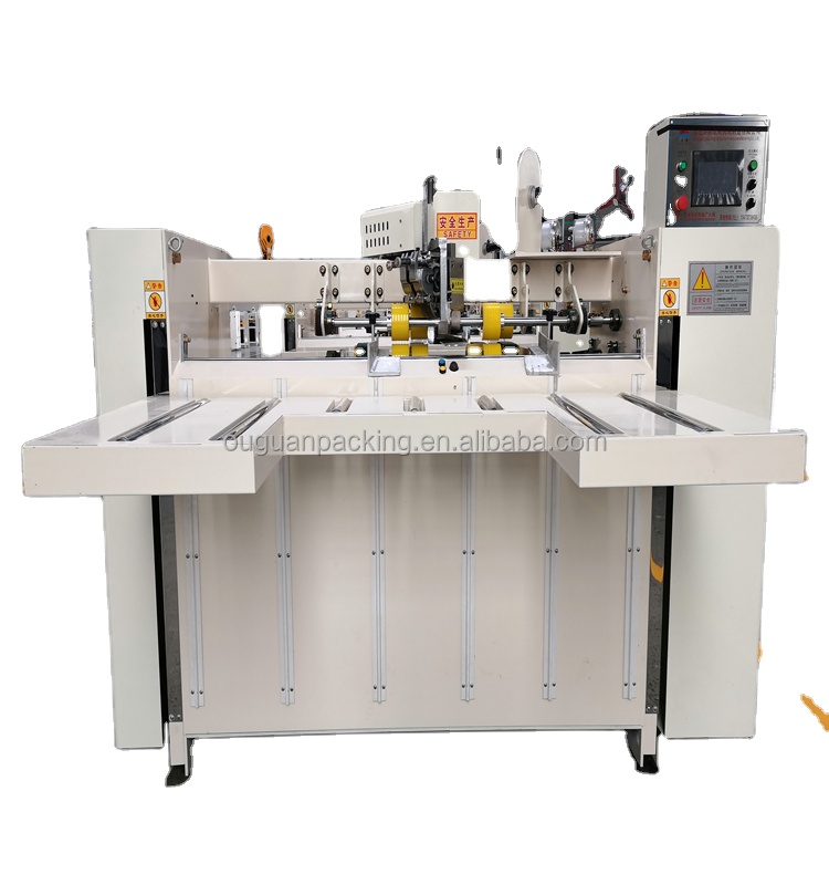 High Speed Double Servo Semi-auto Stitching Machine stitching/nail machine