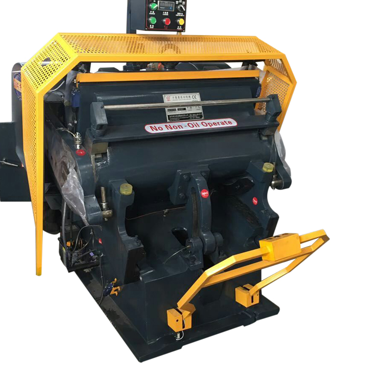 Manual ML die cutting & creasing machine Flatbed die-cutting and creasing machine