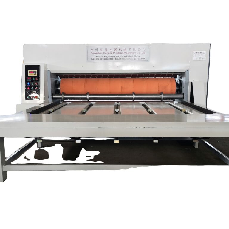 Semi-auto Corrugated Cardboard Rotary Die-cutting Machine manufacture Rotary die-cutting machine