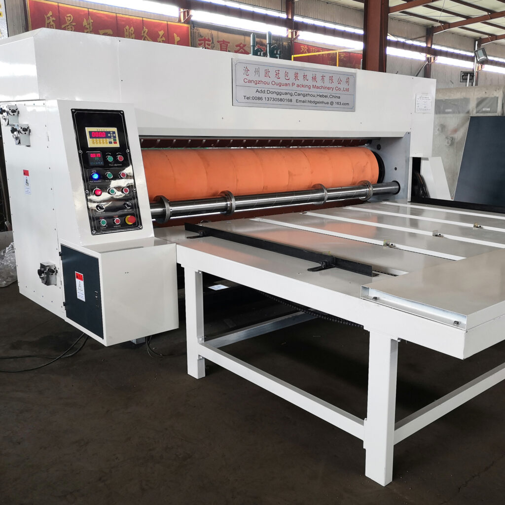 carton box rotary die-cutting machine corrugated carton box making machine Rotary die-cutting machine