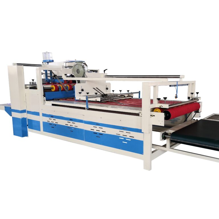 high speed corrugated cardboard making Carton Box Automatic Folder Gluer Machine folder gluer machine