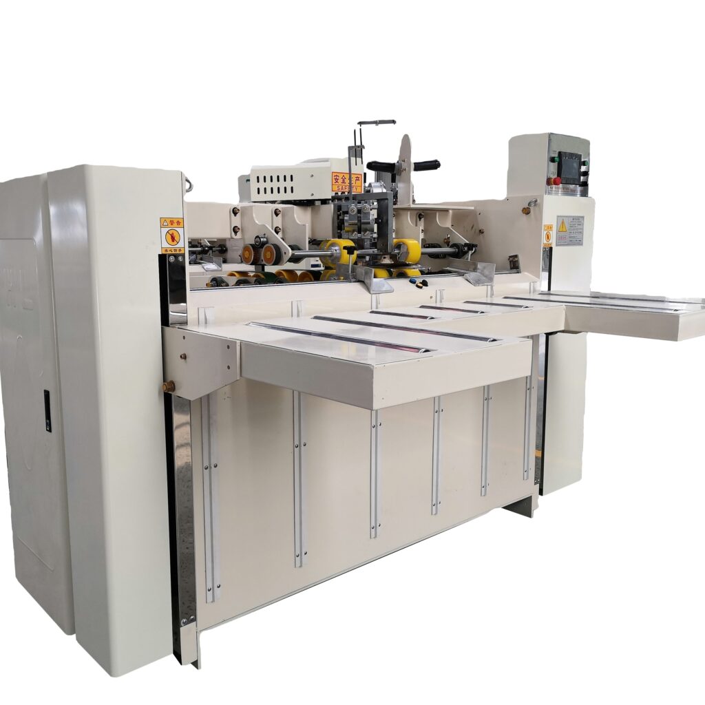Semi automatic corrugated carton box stitching machine stapler Machine stitching/nail machine