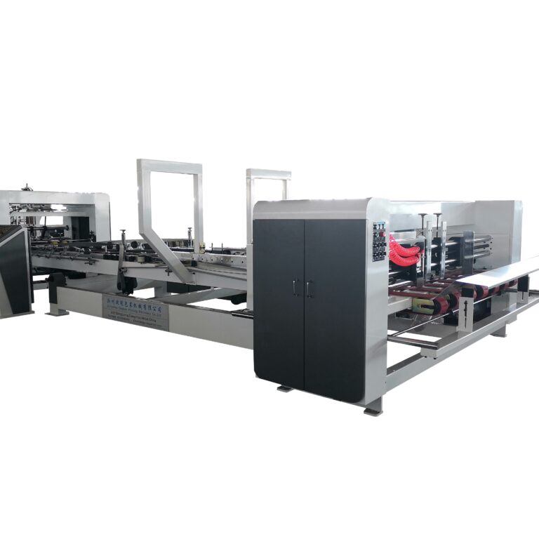 Manufacturer corrugated cardboard automatic folder gluer machine folder gluer machine