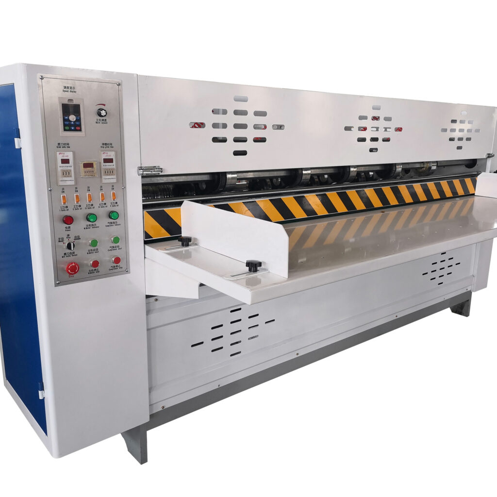 Manual feeder Corrugated board thin blade slitter scorer machine paper carton box making machine thin blade slitter scorer machine