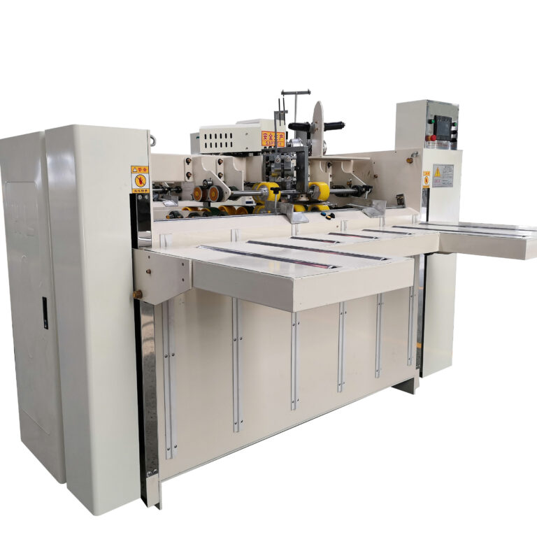 Semi-automatic corrugated carton box stitching machine stitching/nail machine