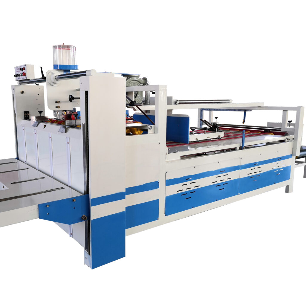 CE certification corrugated box glue machine/folder gluer for carton folder gluer machine