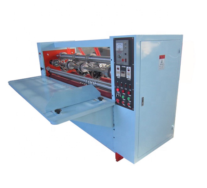 Manual Feeder Packaging Corrugated Paper Board Cutter Carton Box Thin Blade Slitter With 5 Knives 8 Scorers thin blade slitter scorer machine