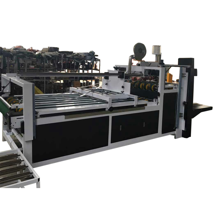 semi-automatic corrugated cardboard box flexo folder gluer machine folder gluer machine