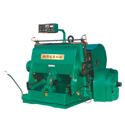semi- automatic corrugated paper card cardboard paperboard carton box die cutting and creasing machine Rotary die-cutting machine