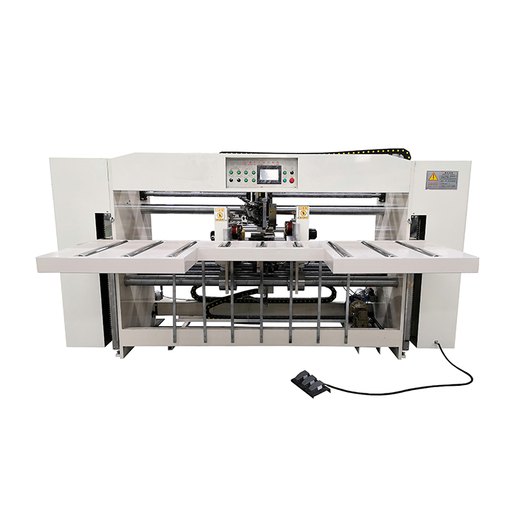 Semi automatic Double Piece Stitching Machine For Corrugated Cardboard Box Cartons Semi-auto series